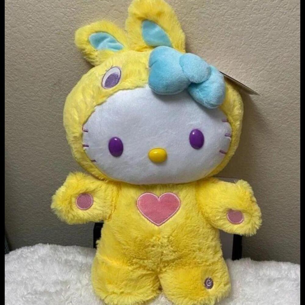 Hello Kitty Side Stepper Animated Easter Plush